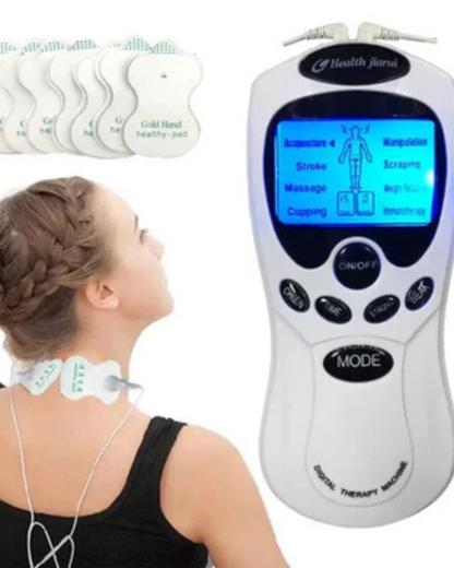 Electroestimulador Muscular TENS Digital con Parches